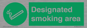 Designated smoking area